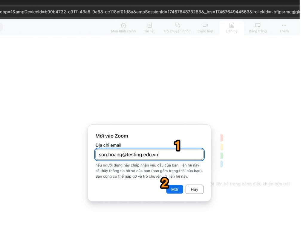 Nhập email